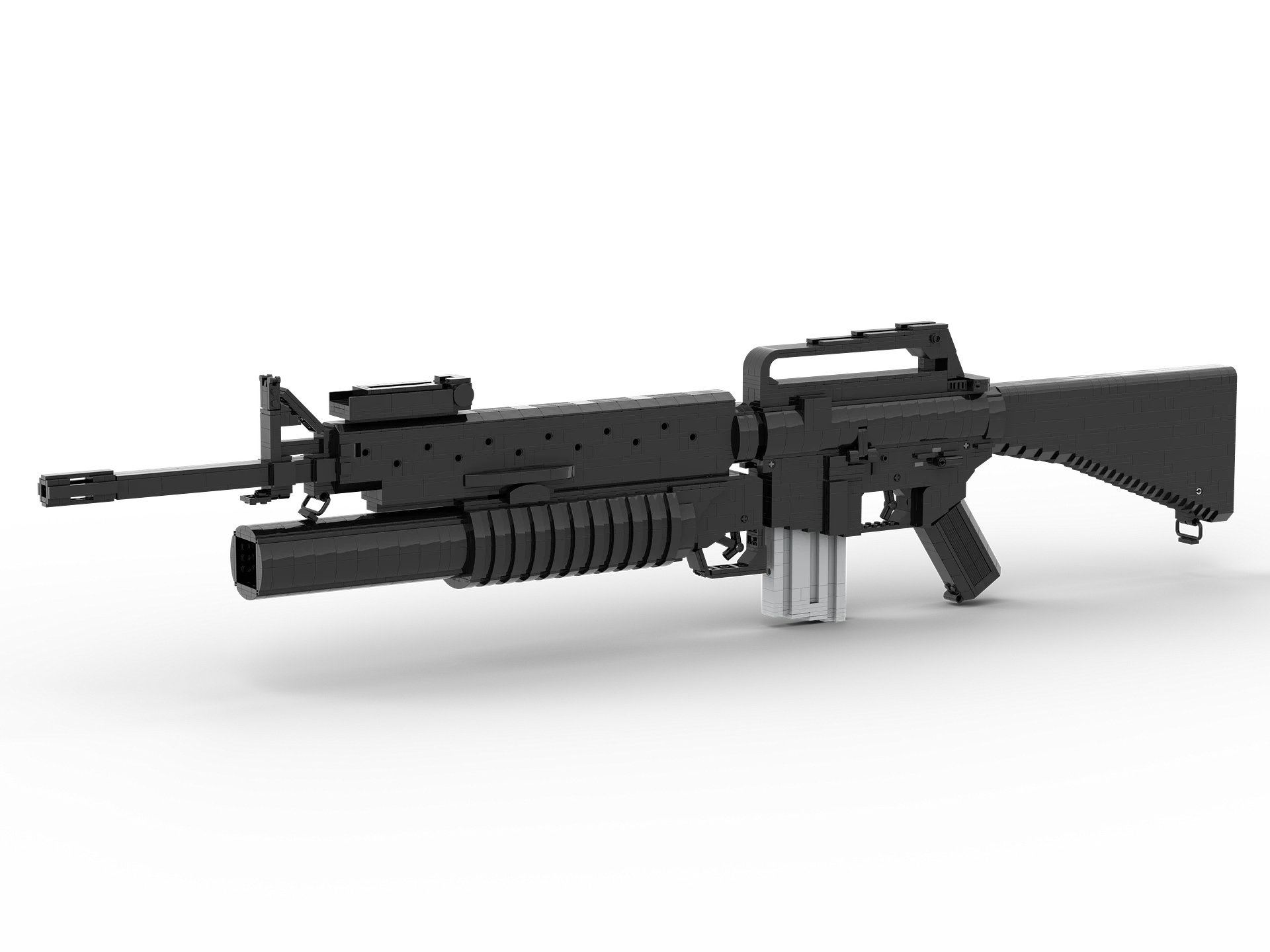 LEGO M16A1/M203 - LDD Instructions product image (4)