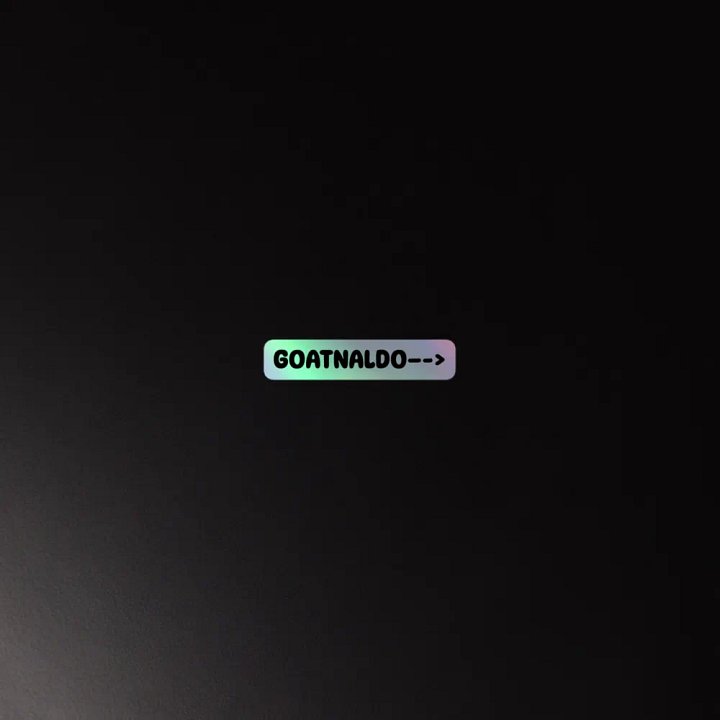 Goatnaldo Sticker product image (4)