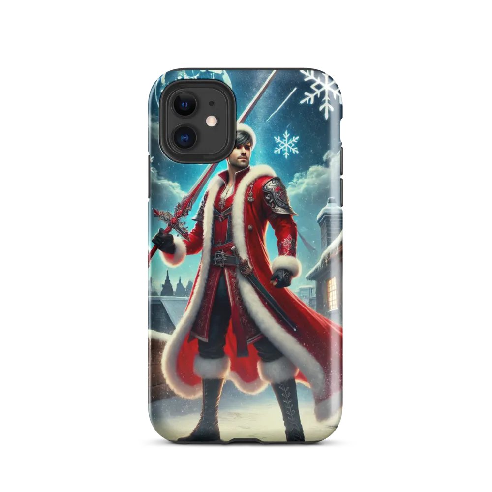 Winter Warrior iPhone Tough Case – Festive Guardian product image (24)