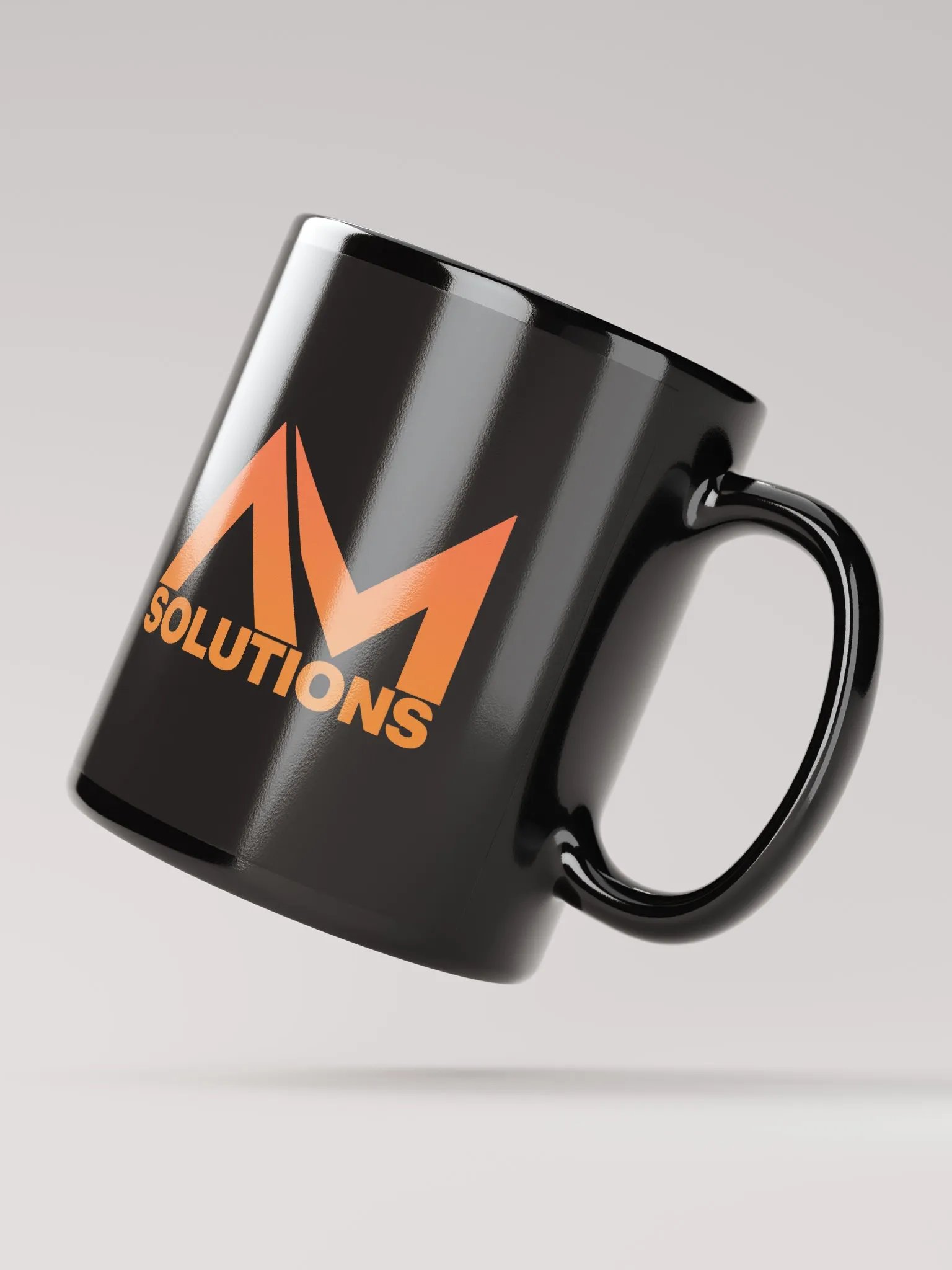 AM Solutions Coffee Mug (Black) product image (2)