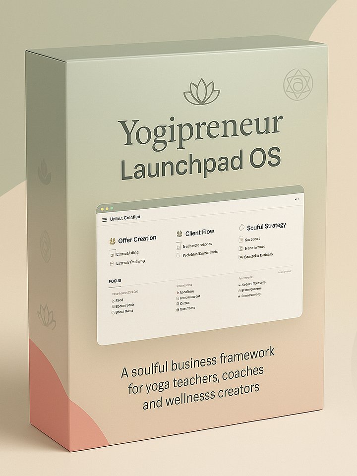 The Yogipreneur Launchpad product image (1)