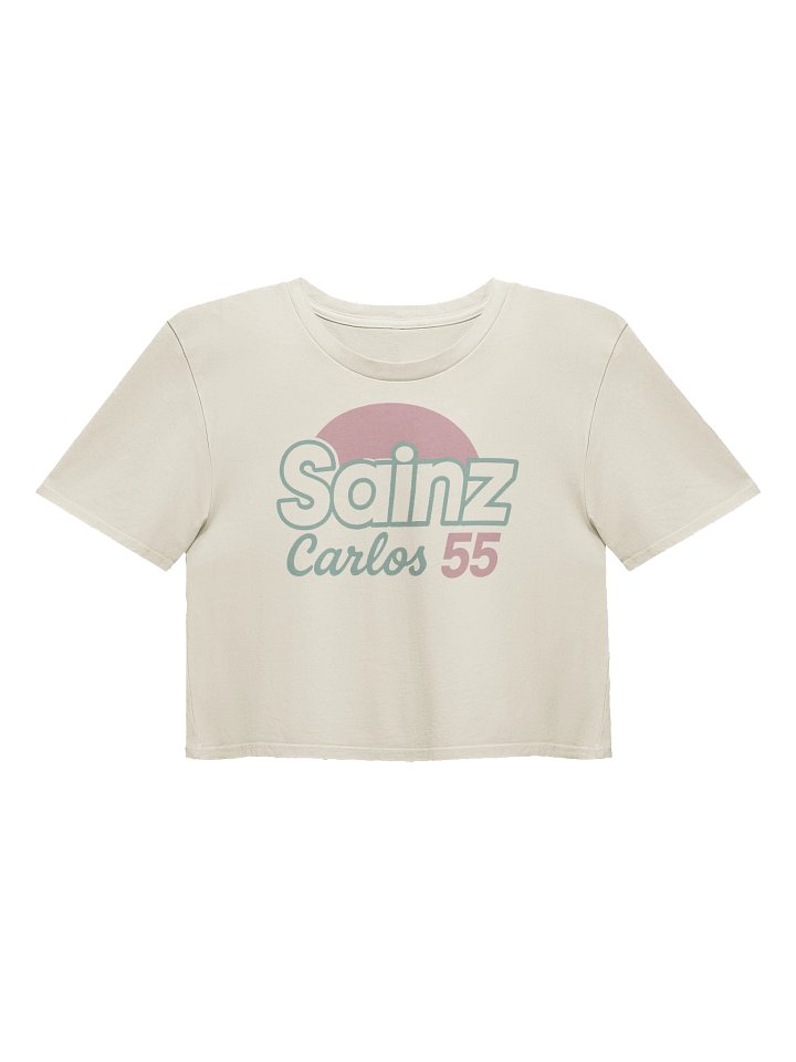 Sainz 55 Smooth Operator F1 Women's Crop Top product image (1)