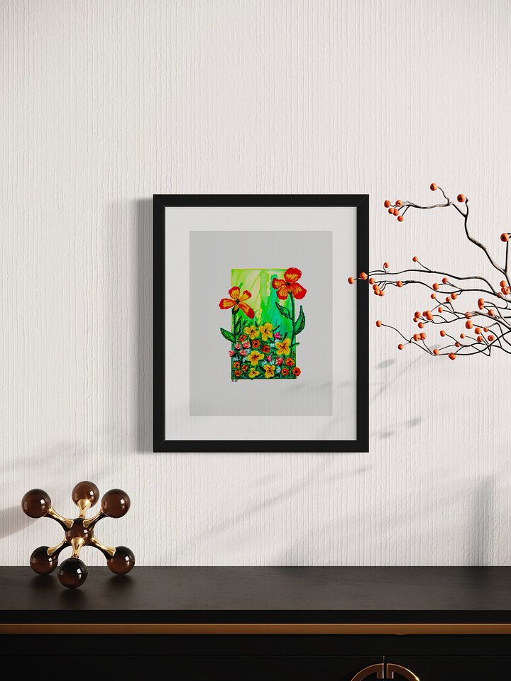 Red & Orange Flowers Print product image (2)