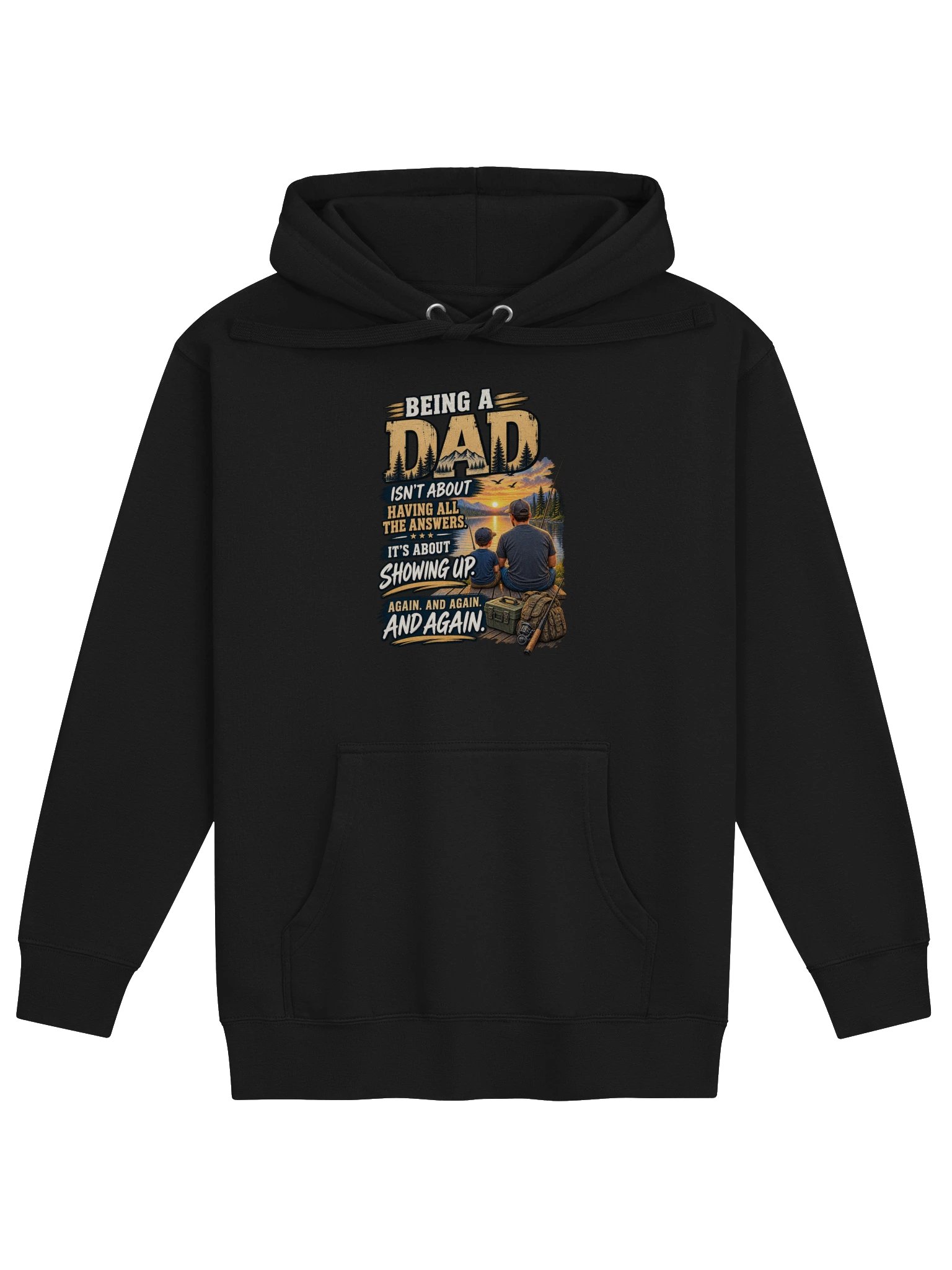 Being a Dad / Showing Up Hoodie product image (1)