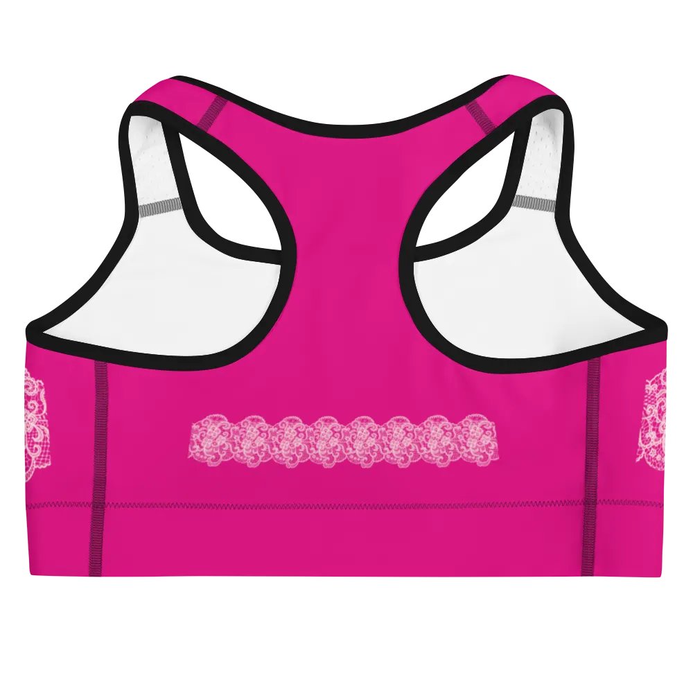 Lace Pink Premium Sportswear Gymtop product image (7)
