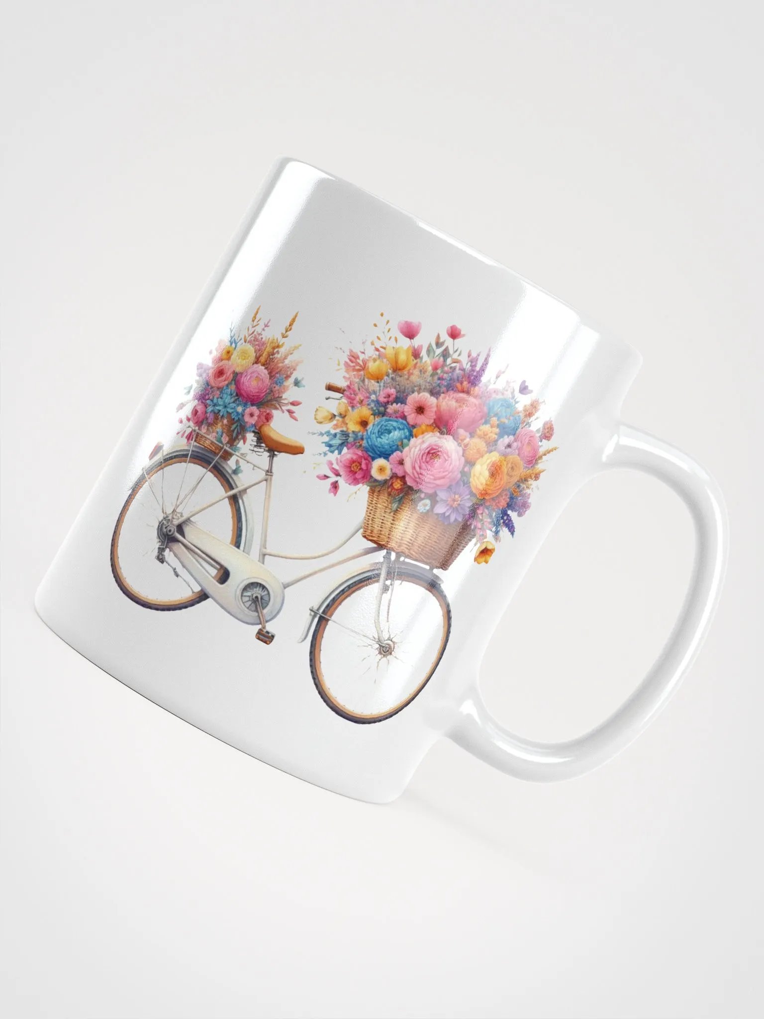 Blossoming Ride Ceramic Mug product image (4)