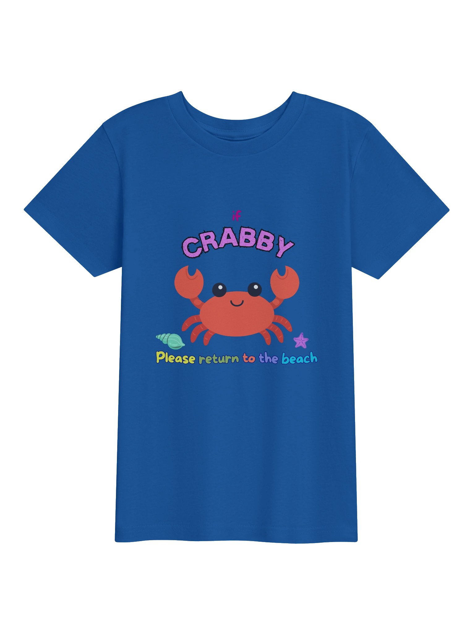 If CRABBY — Cute Crab Youth Tee product image (1)