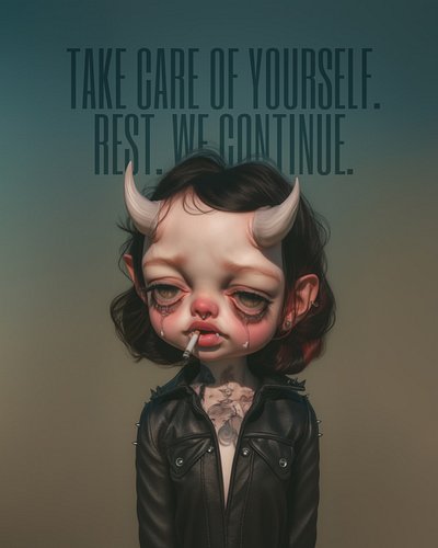We continue.

Not because things are easy.
Not because the work is finished.
But because care is an action, not a mood.

Rest...