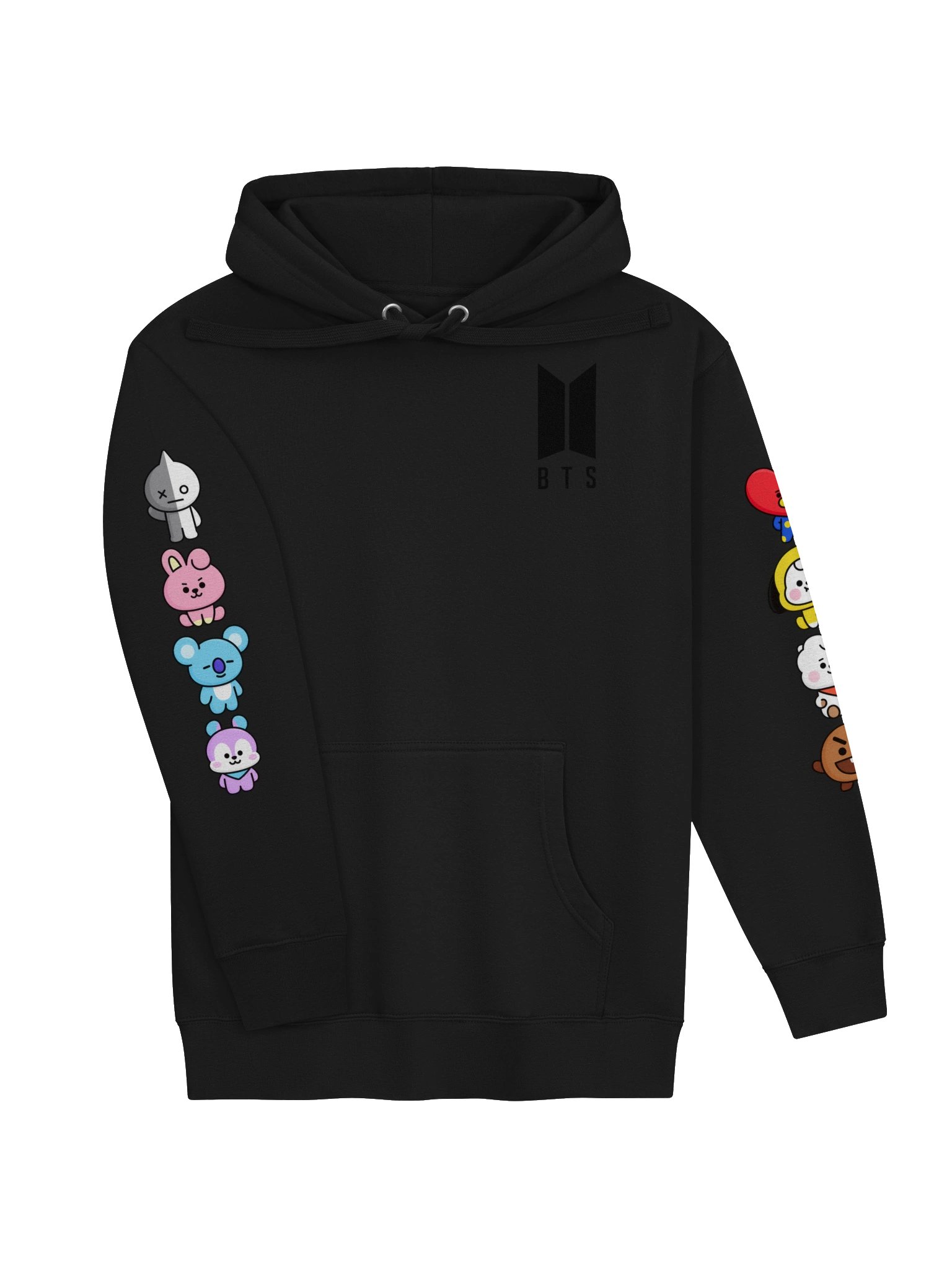Sudadera con capucha unisex premium Cotton Heritage de algodón BTS product image (11)