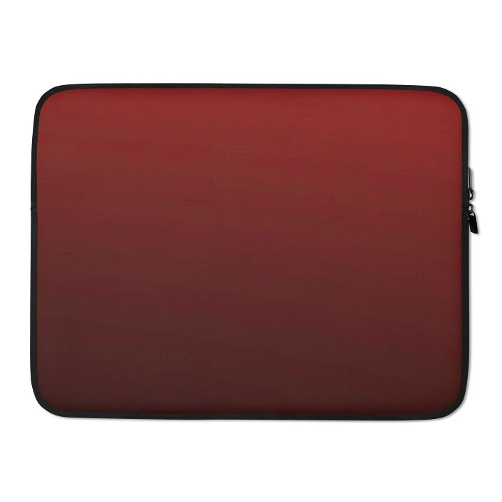 Crimson Cascade Laptop Sleeve product image (2)