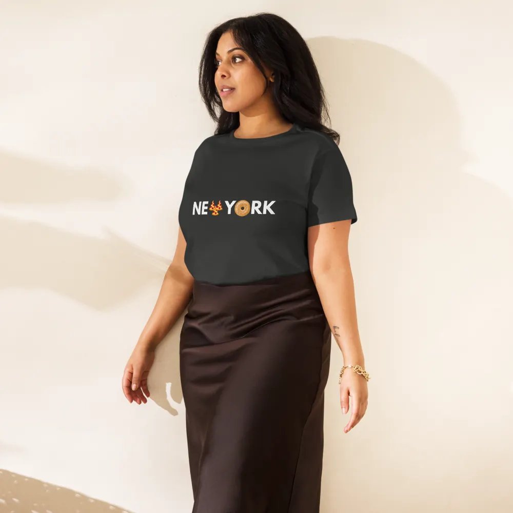 New York Pizza Bagel Black Womens product image (3)