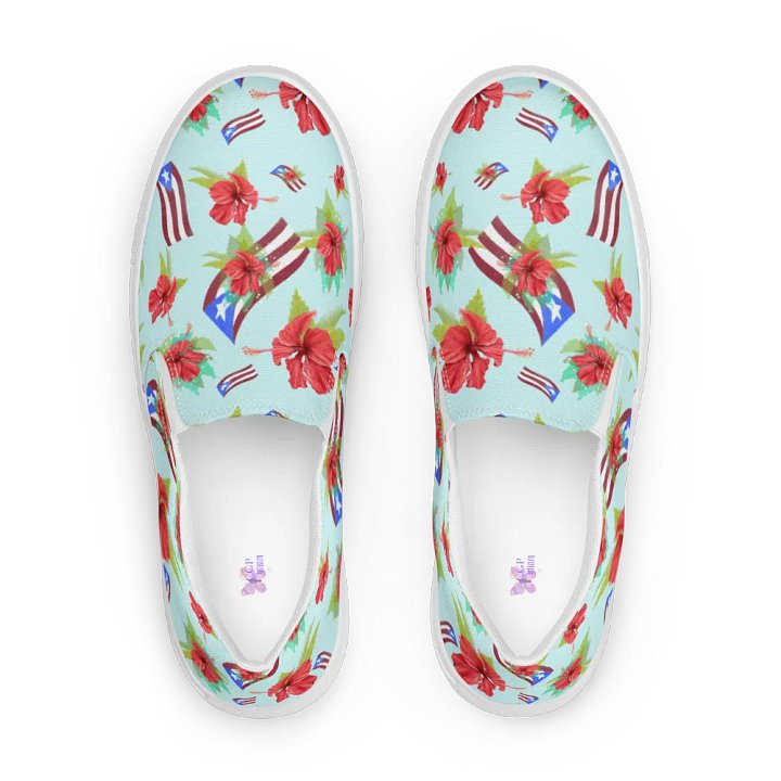 Puerto Rican Pride Slip-Ons product image (2)