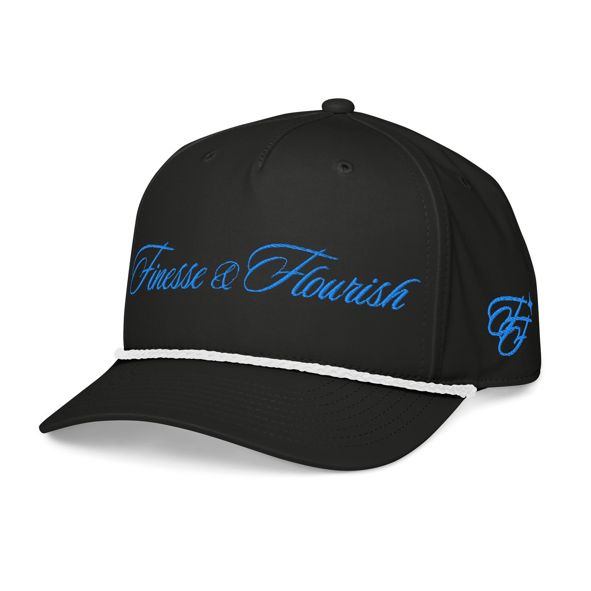 F&F Script Five-Panel Classic Rope Cap (AQ) product image (4)
