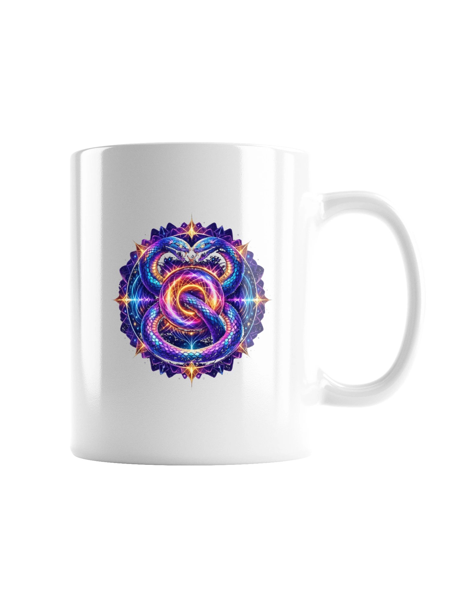 Serpent Infinity Mandala — Mug product image (3)