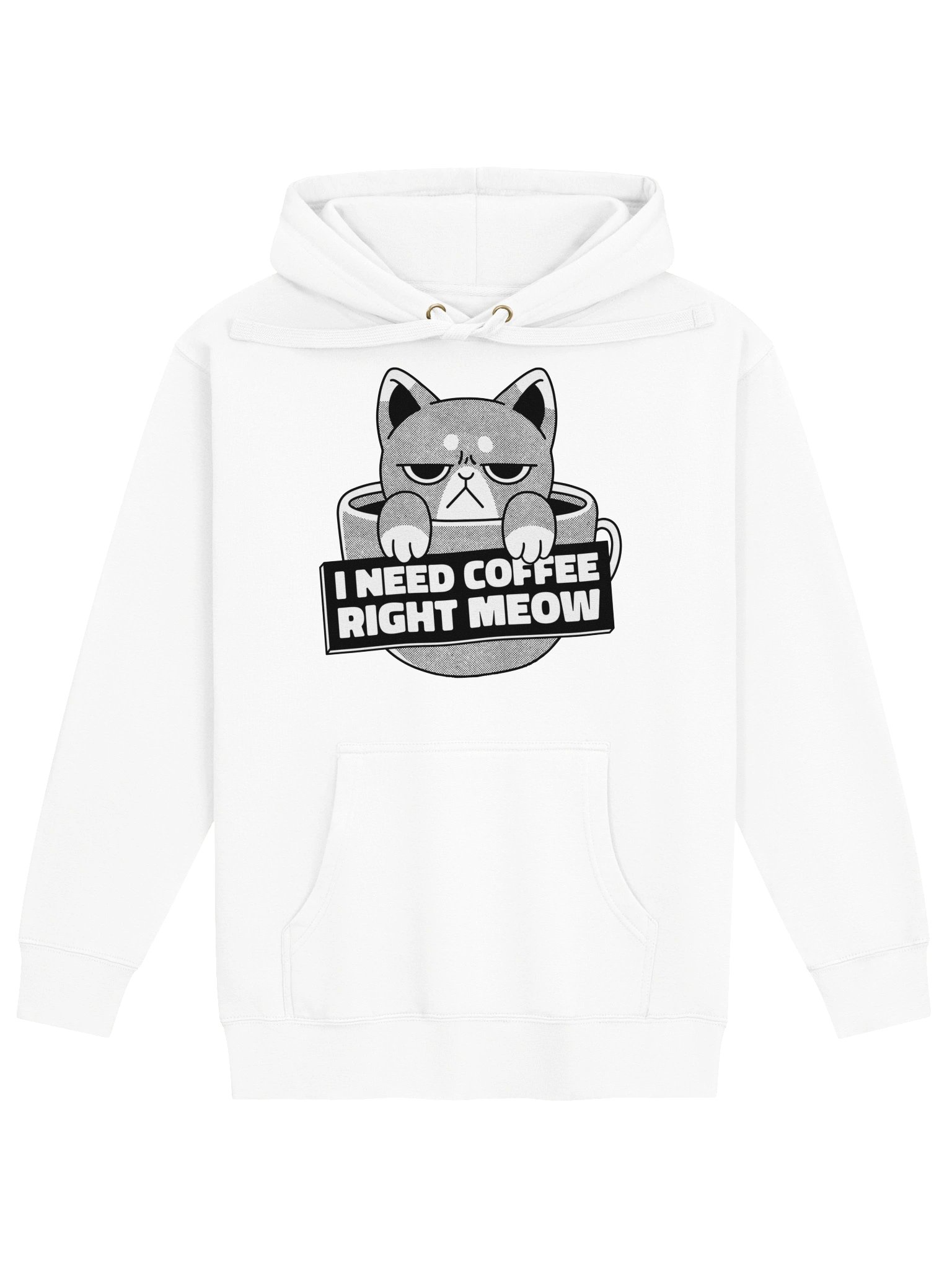 I Need Coffee Right Meow Hoodie product image (1)