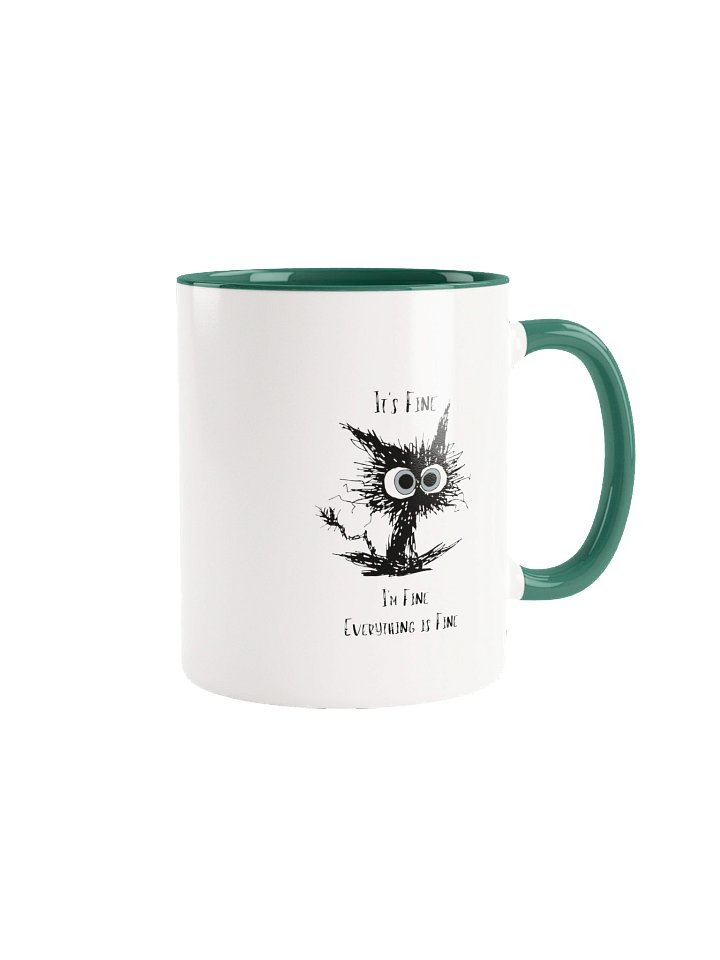 I'm Fine Funny Cat Mug product image (1)