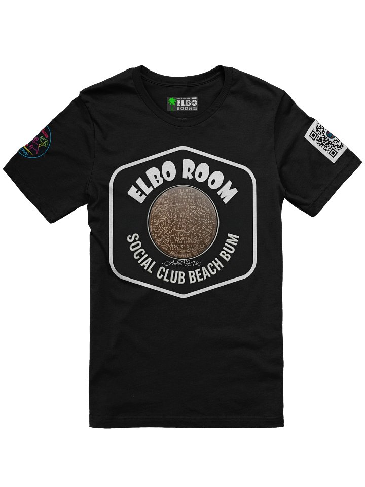 The Elbo Room "Camilo" Carved Barstool Social Club Tee product image (3)