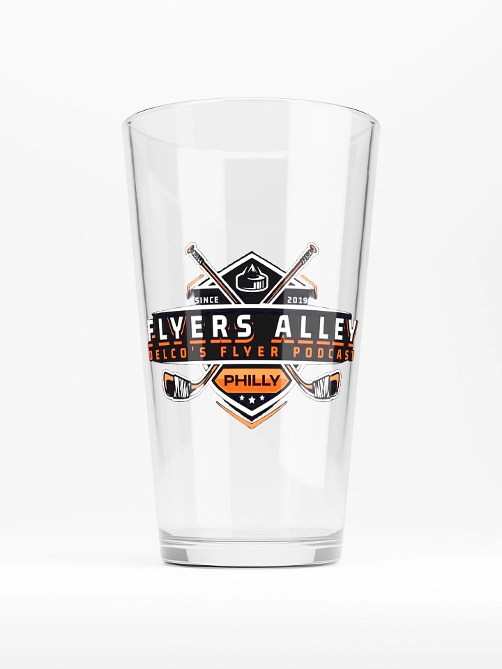 Flyers Alley Pint Glass product image (1)