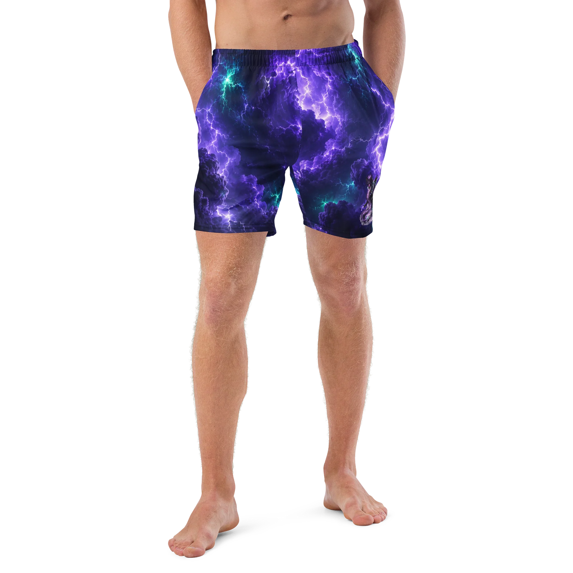 Purple Storm Swim Trunks product image (4)