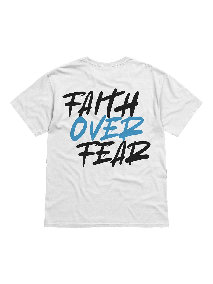 Faith Over Fear (White Tee) product image (2)