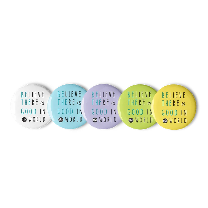 Believe there is Good in the World Pin Set product image (2)