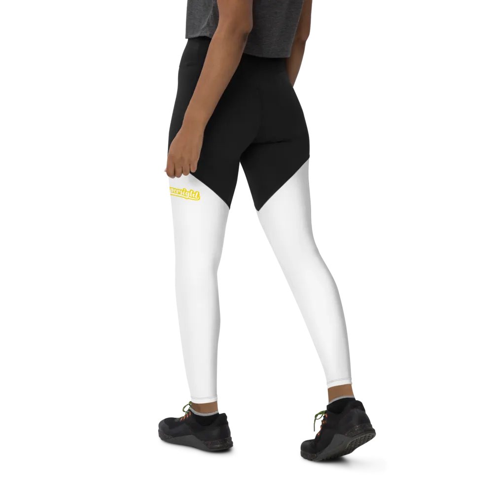 Caspersight Logo Sports Leggings product image (12)