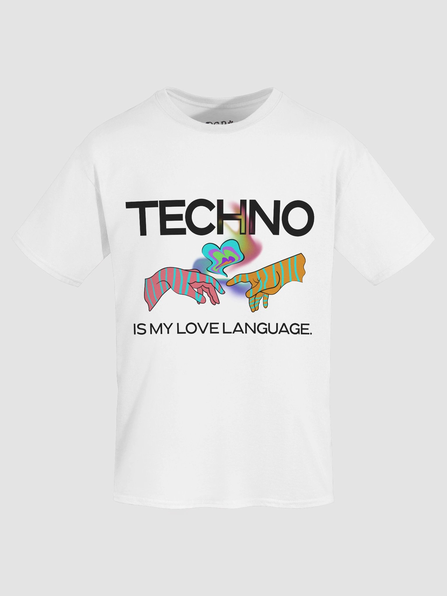 Techno Love Cotton Tee product image (33)