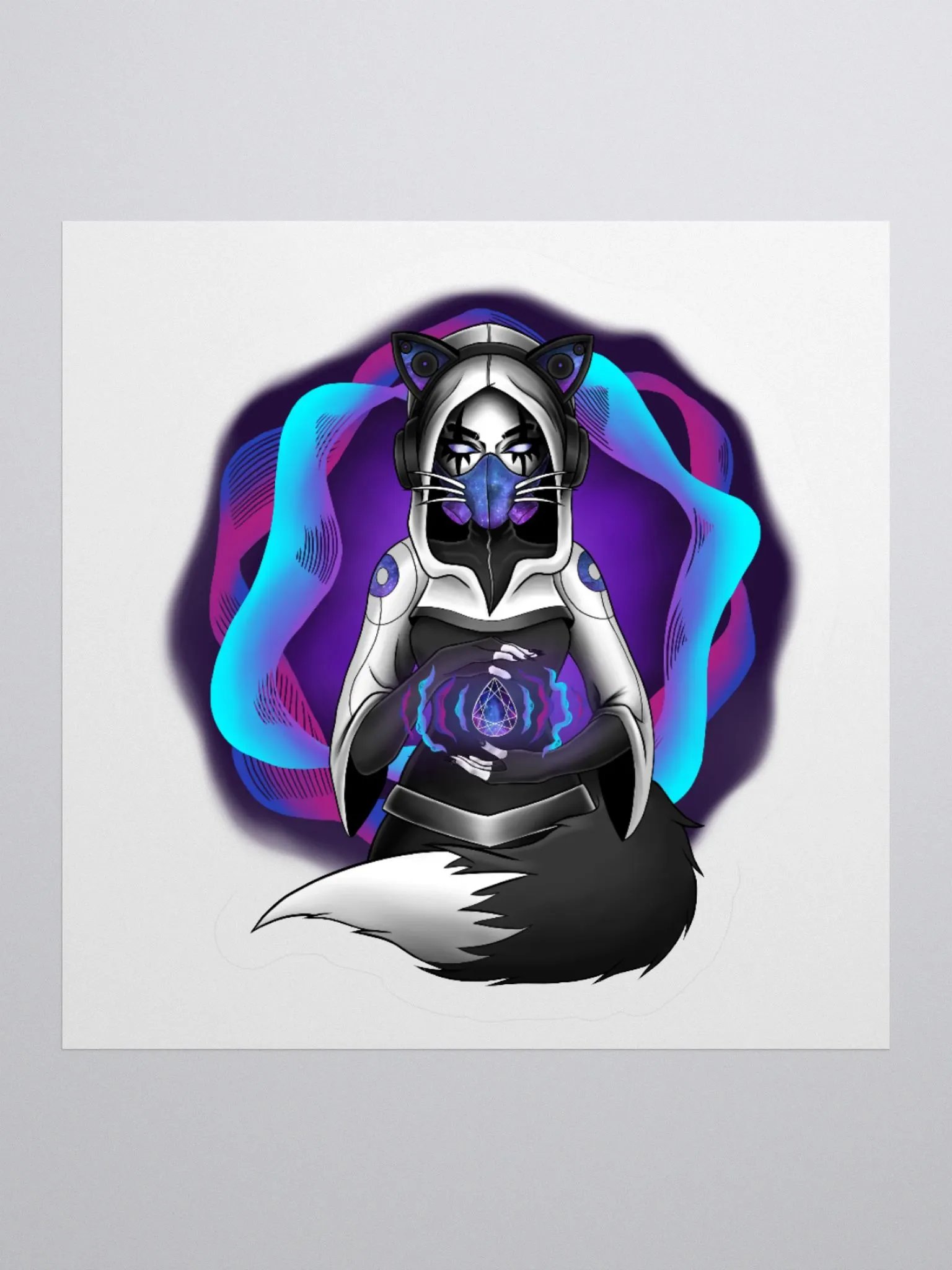 Galaxy Wave Sticker product image (1)