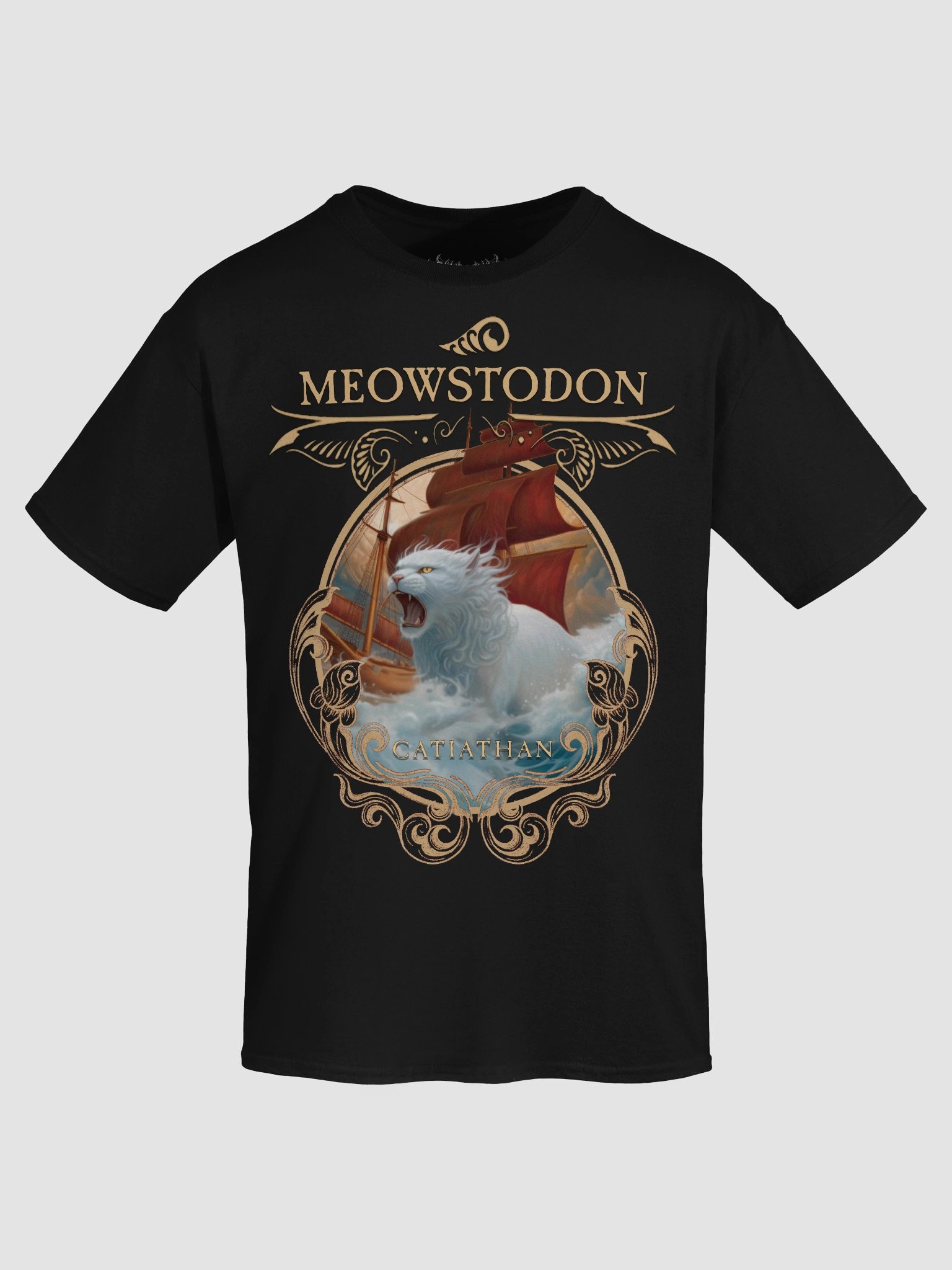 MEOWSTODON CATIATHAN T SHIRT product image (7)