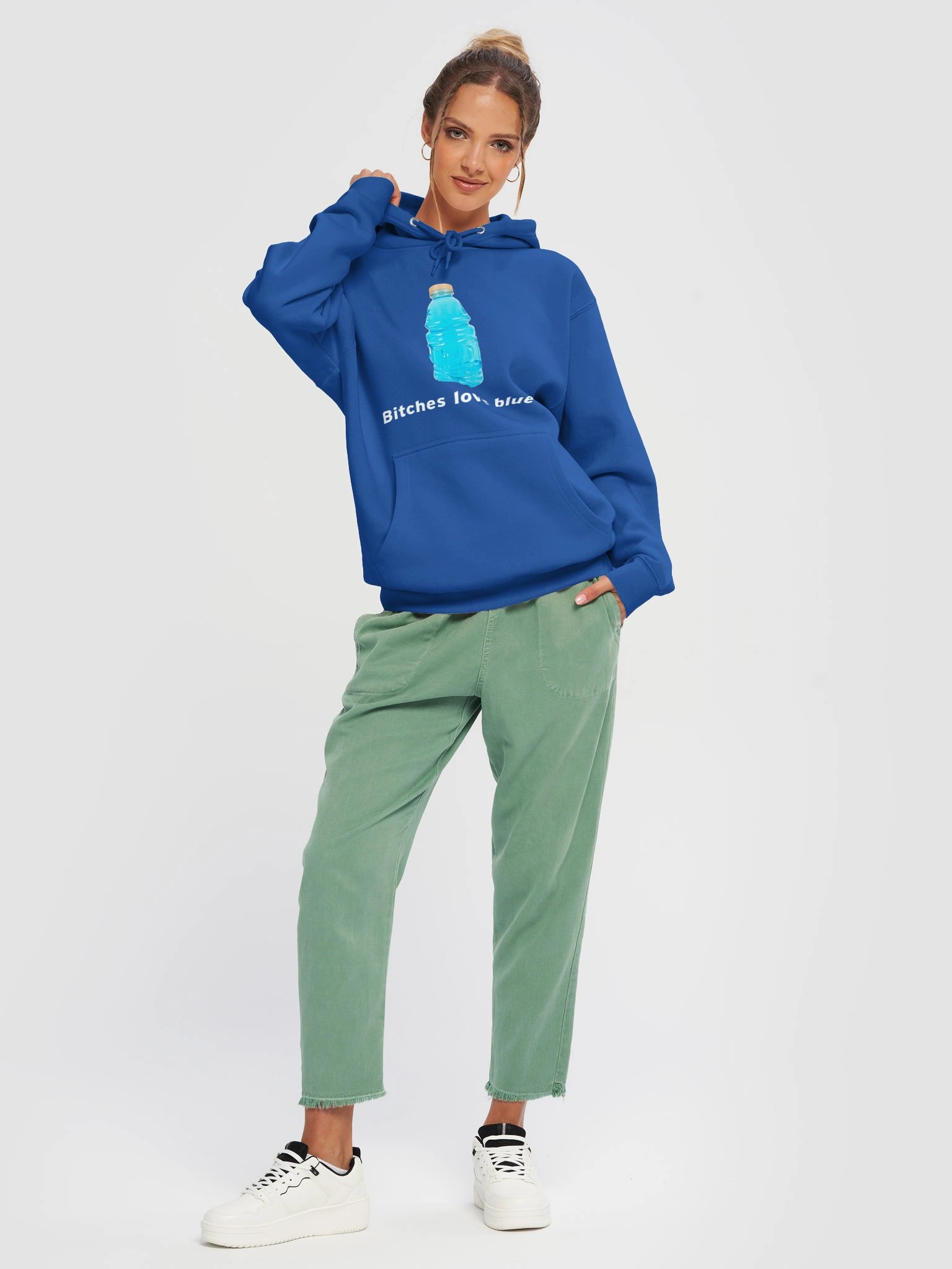 Blue love Hoodie product image (5)