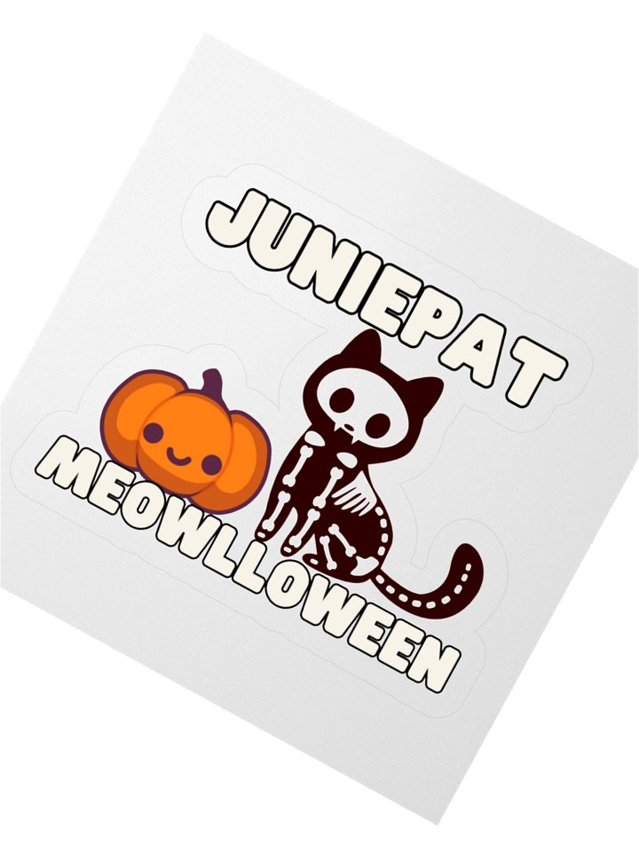 2025 Meowlloween Sticker product image (2)
