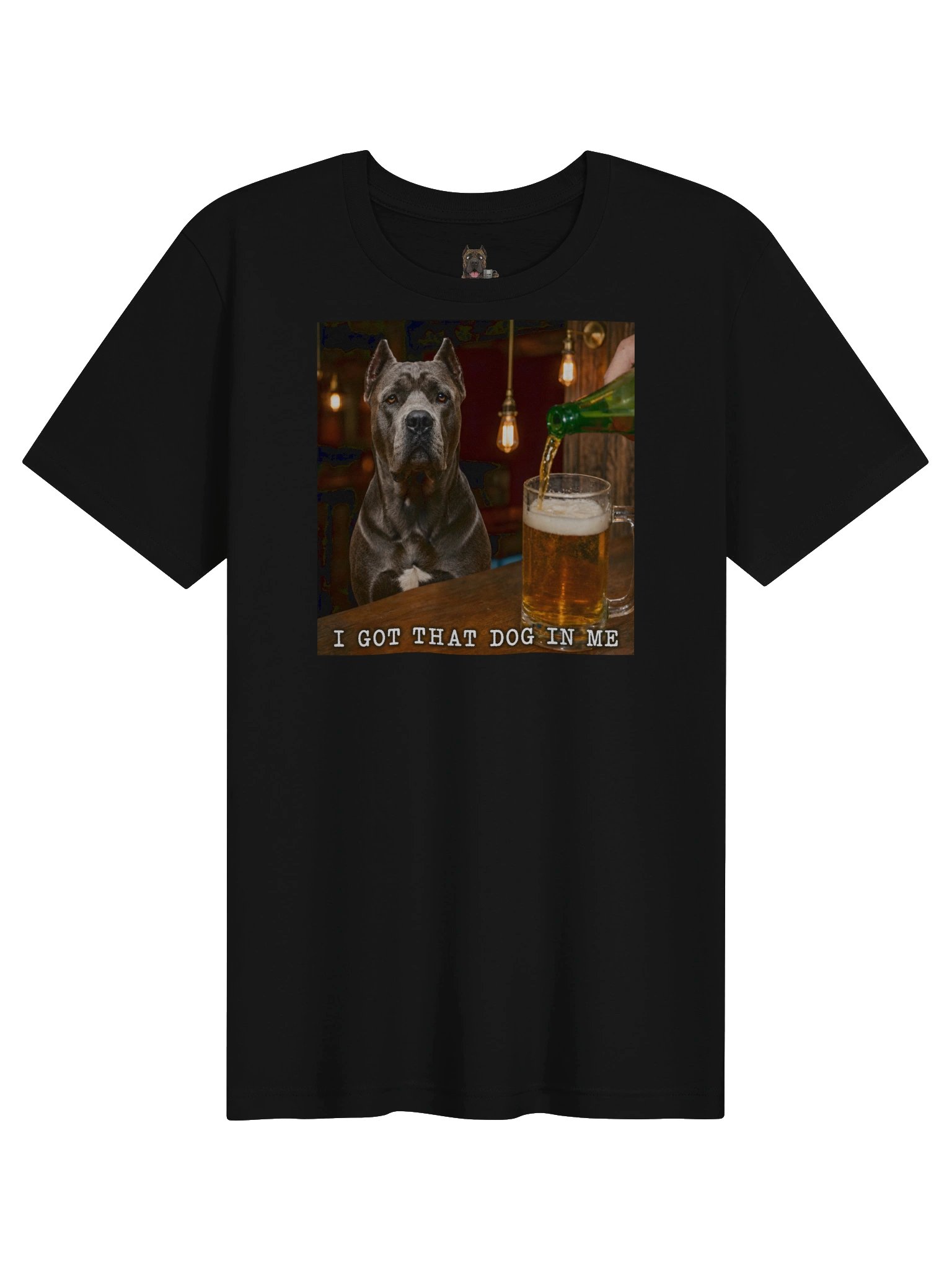 Funny Cane Corso Shirt Beer Dog Tee product image (1)