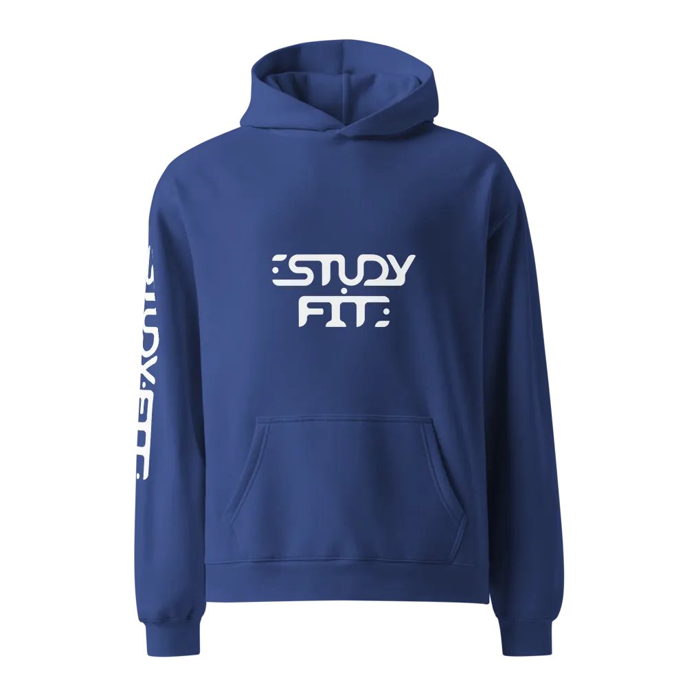 Abstract Monochrome Oversized Hoodie product image (15)