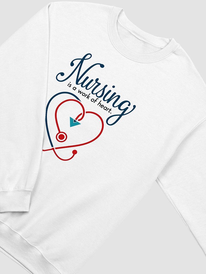 Heartfelt Nursing Tribute Crewneck product image (8)