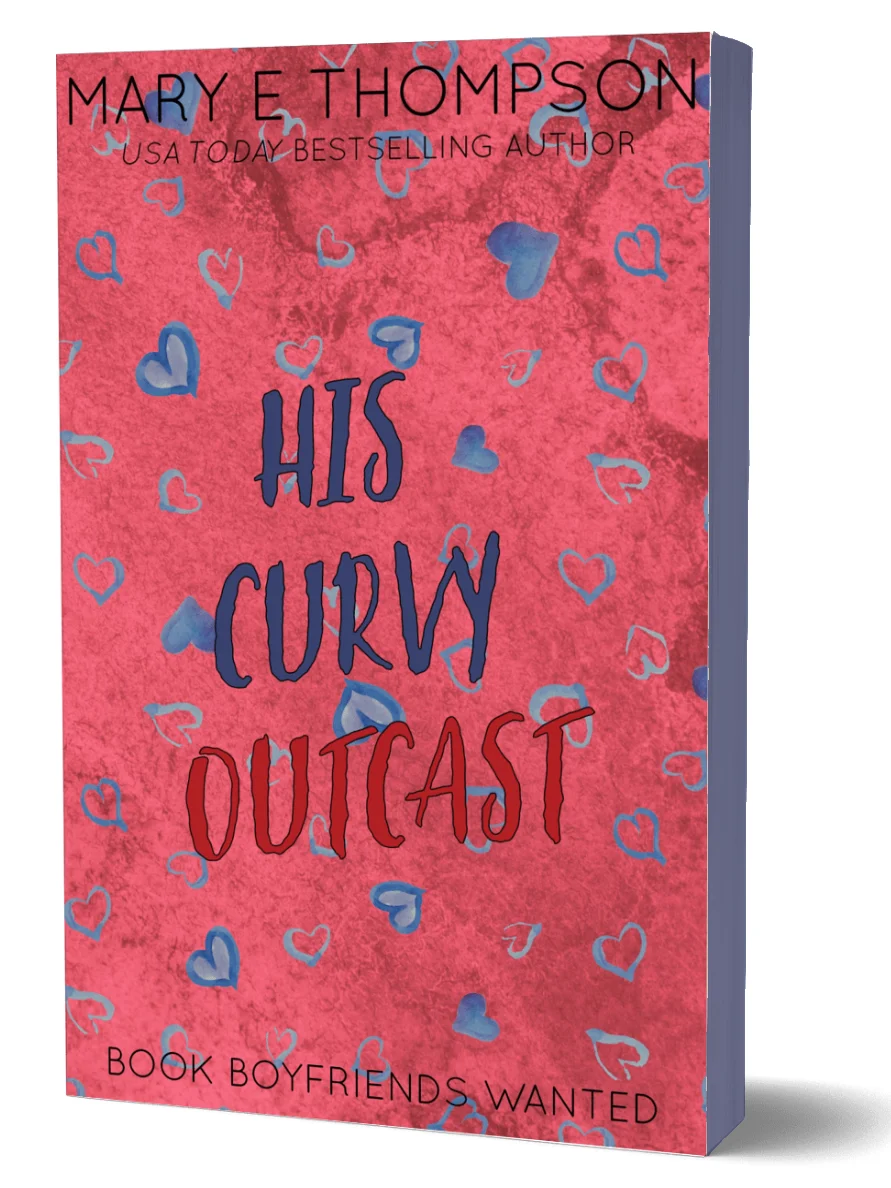 His Curvy Outcast (PAPERBACK) HEART COVER product image (1)