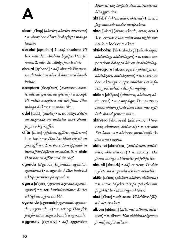 Master Swedish in 4001 Words product image (2)