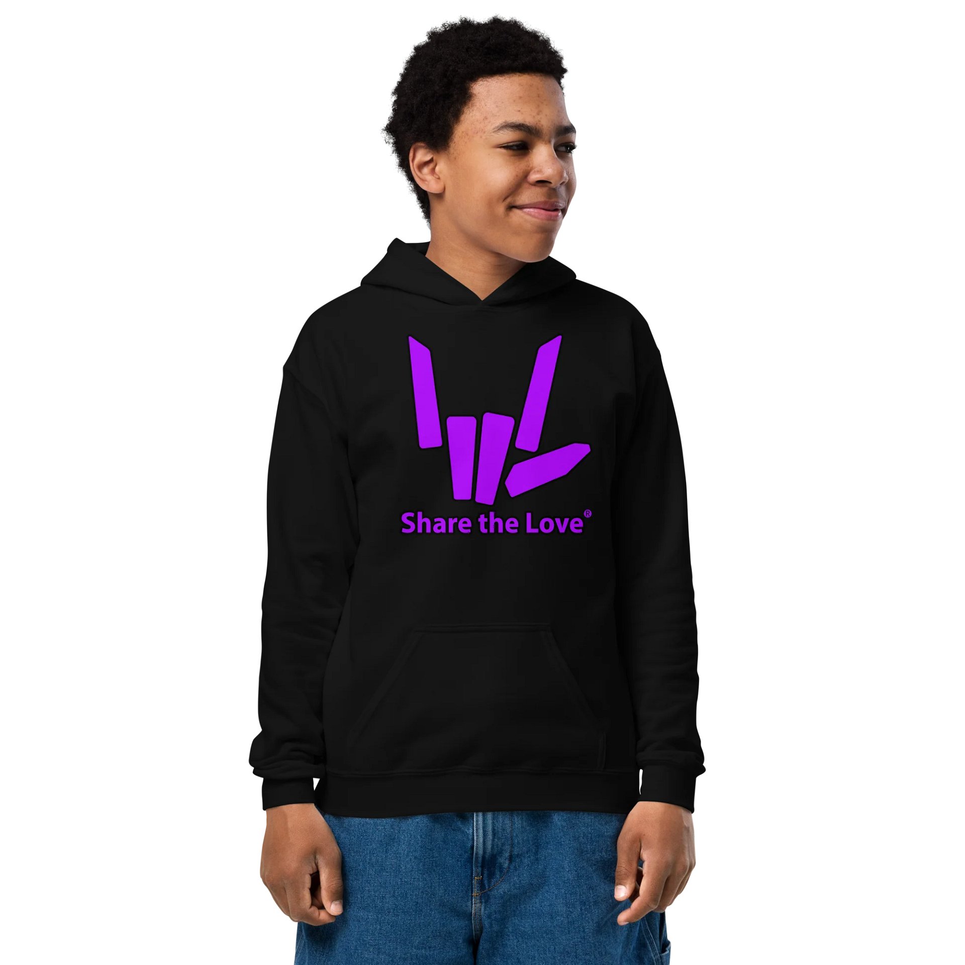 Share The Love Youth Hoodie product image (1)