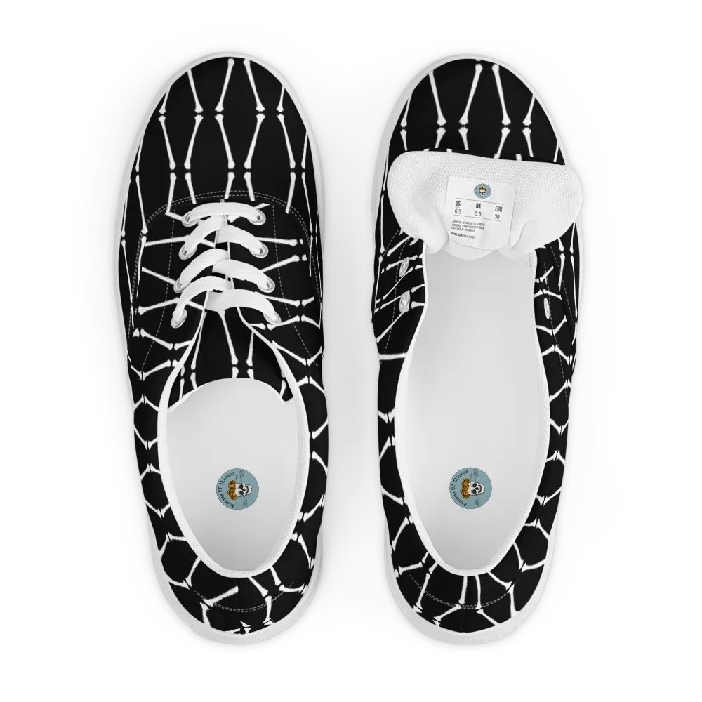 Skeleton Party Canvas Shoes product image (6)