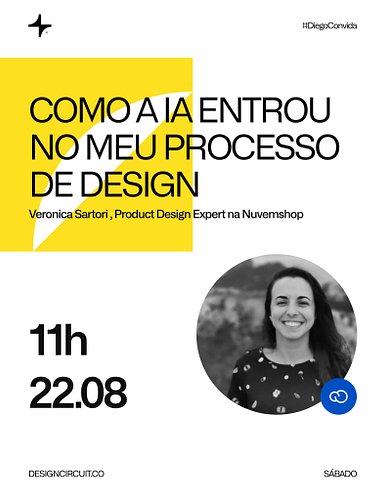 Sábado tem #DiegoConvida! ⚡

Dessa vez, o papo é com Veronica Sartori, Product Design Expert na Nuvemshop, sobre como a IA en...