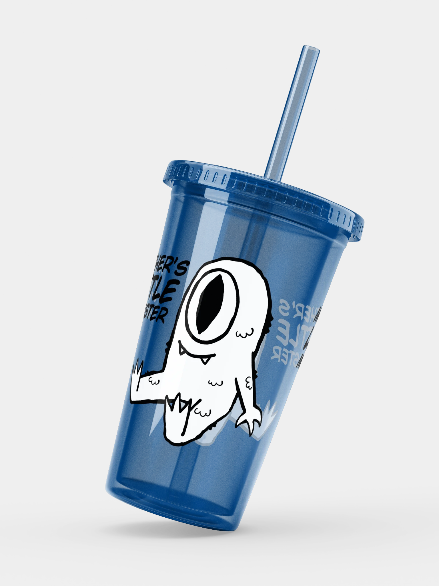 Mother's Little Monster Plastic Tumbler product image (3)