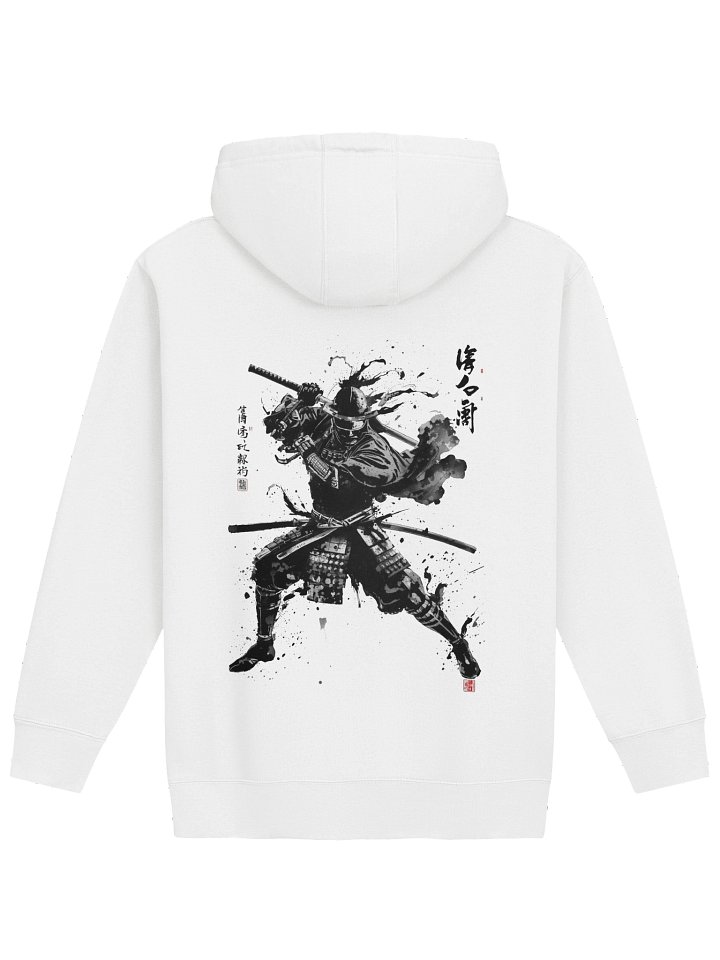 The Warrior’s Shadow: Black Ink Graphic Premium Hoodie & Sweatshirt Collection product image (9)