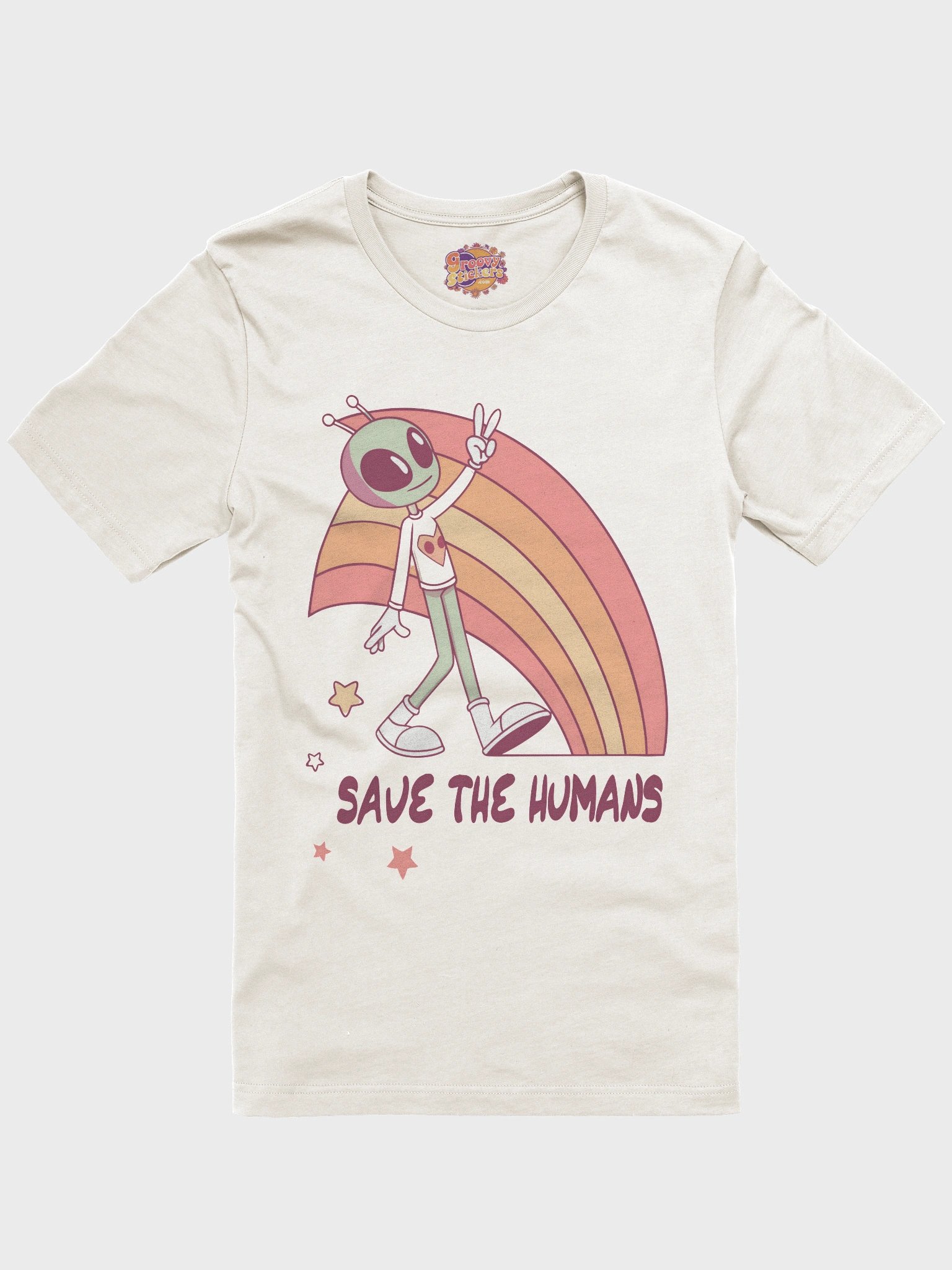 Save the Humans Alien T-Shirt product image (2)