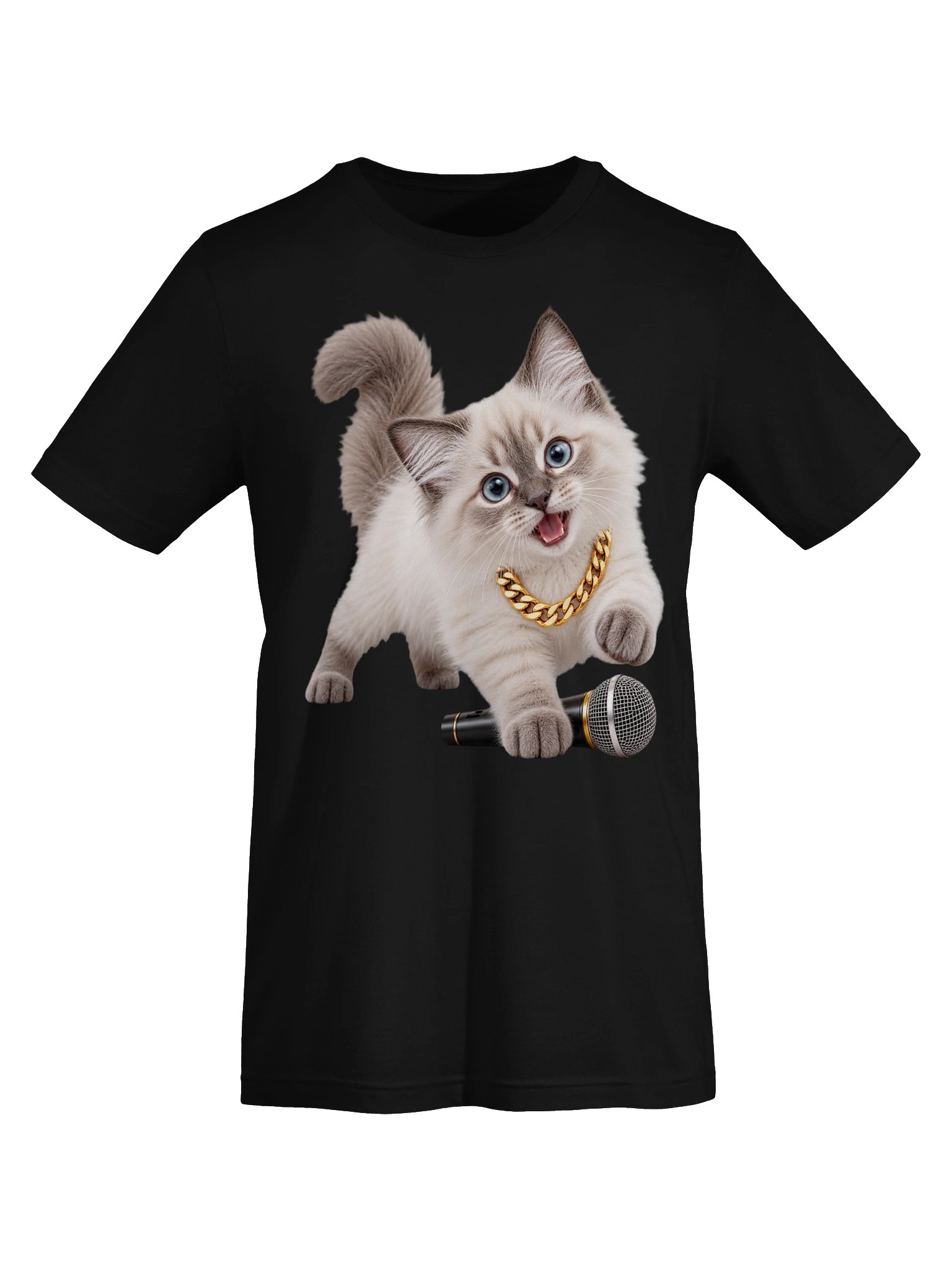 Hip Hop Munchkin Kitten – 11 Color Unisex Tee product image (46)