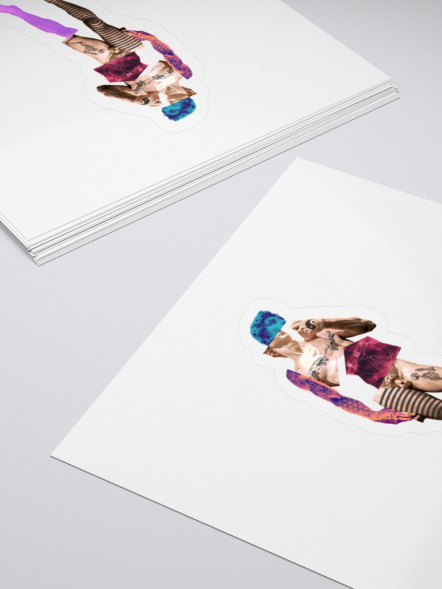 VaporWave David Sticker product image (4)