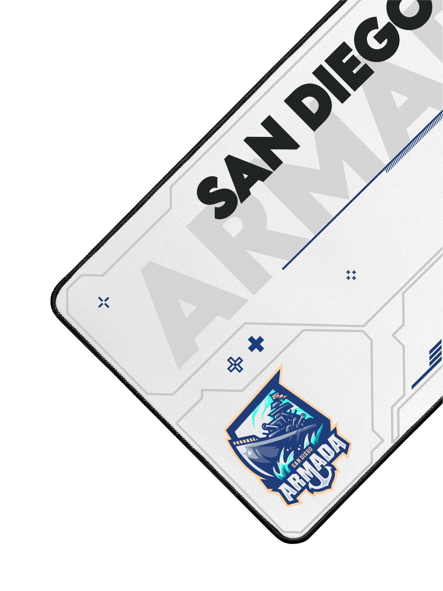 San Diego Armada White Desk Mat product image (3)
