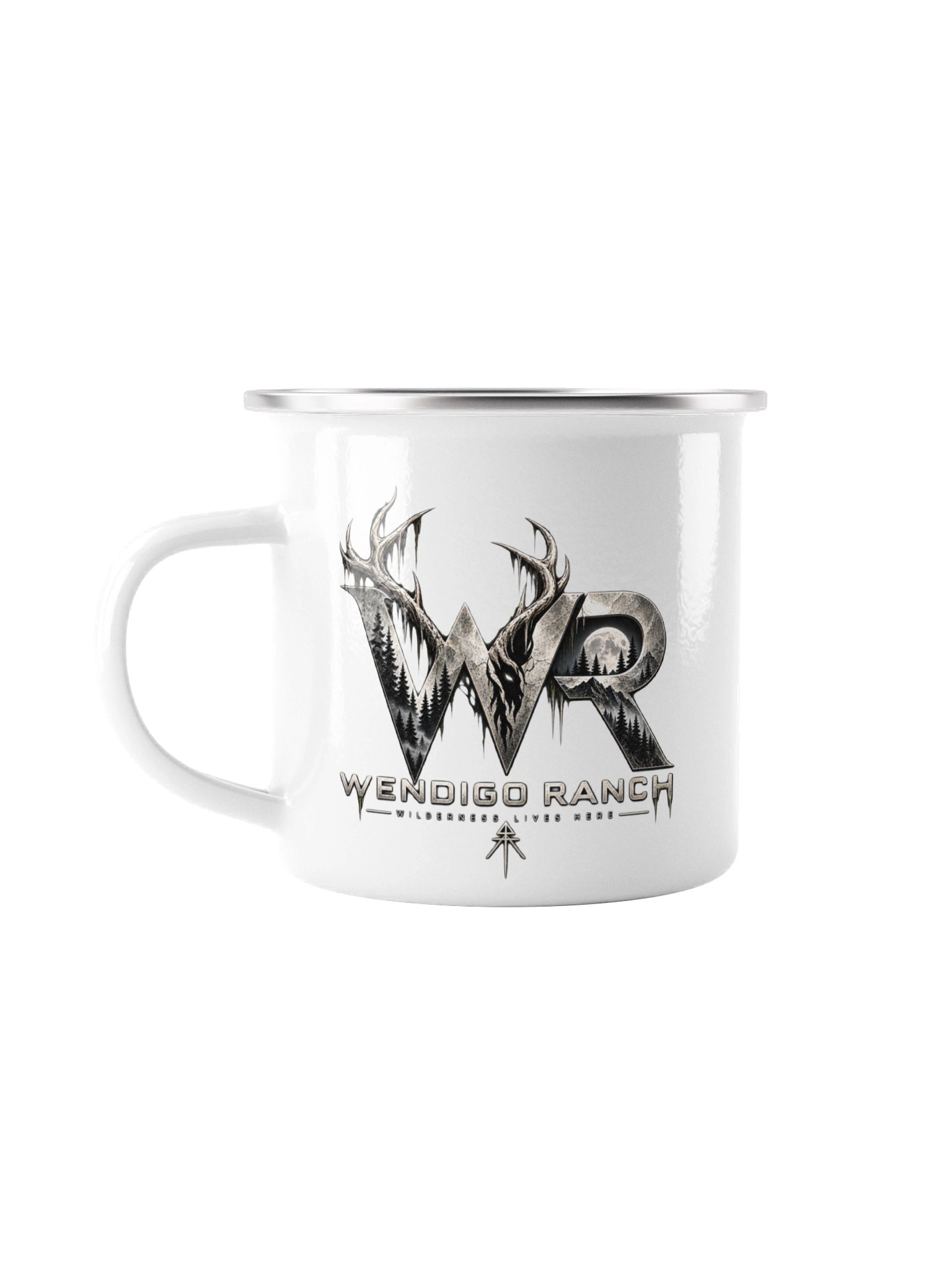 WENDIGO RANCH ENAMEL CAMPING MUG product image (1)