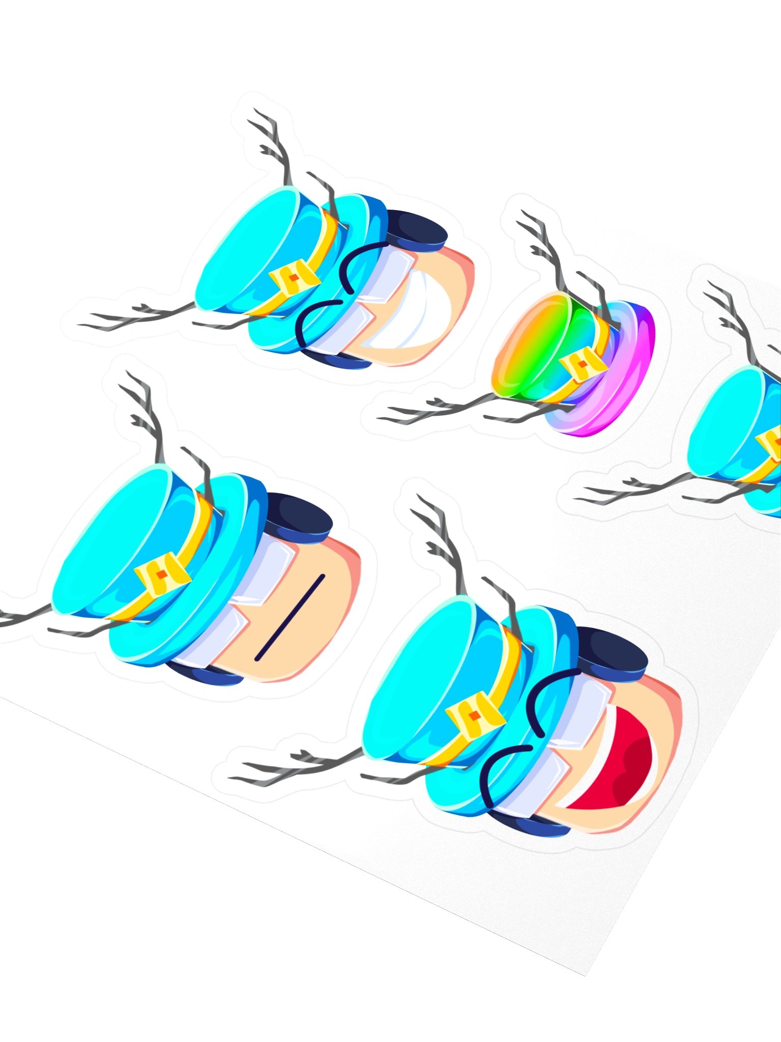 AmazedBot Sticker Pack - 100K product image (3)