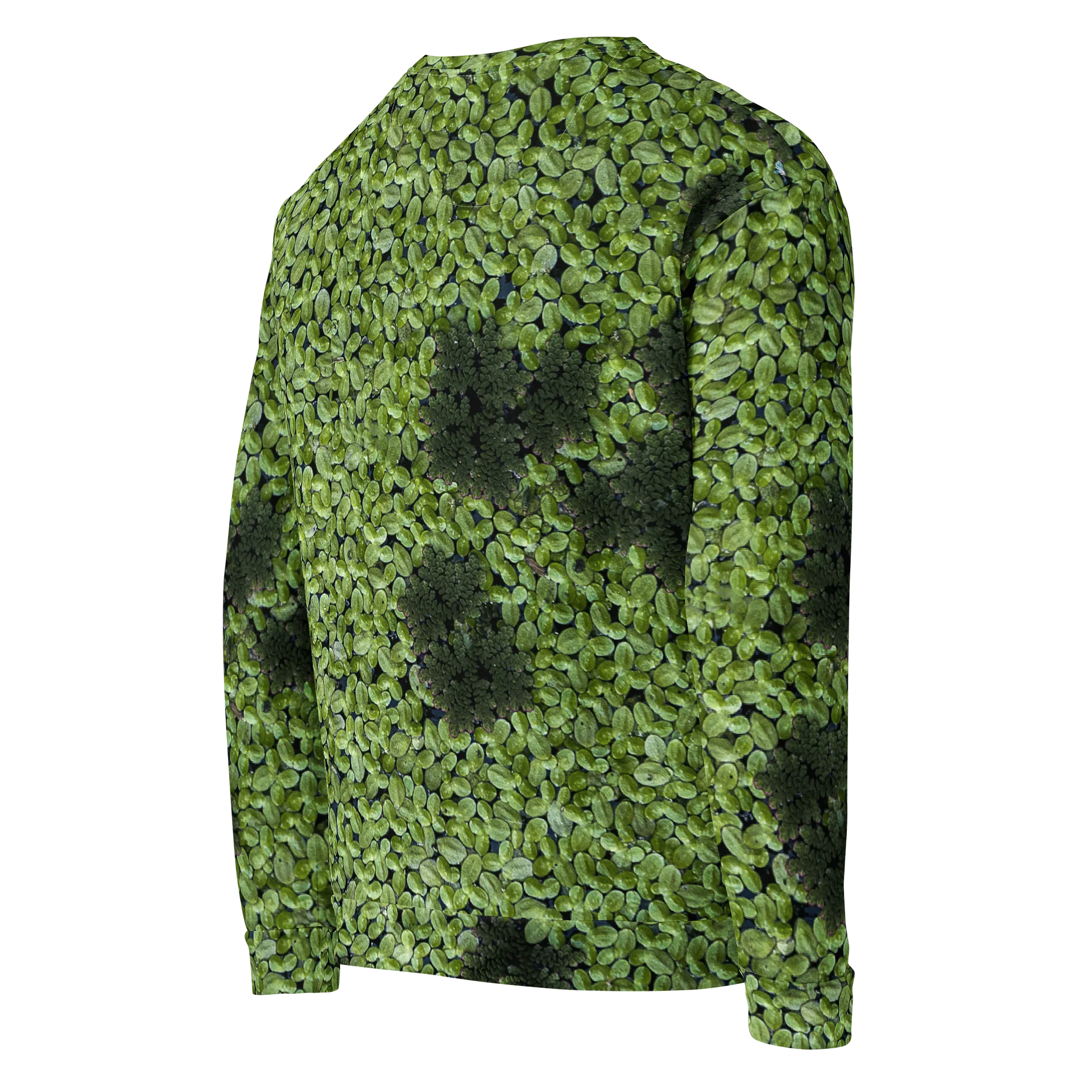 Verdant Life Unisex All-Over Print Recycled Lush Foliage Sweatshirt product image (5)