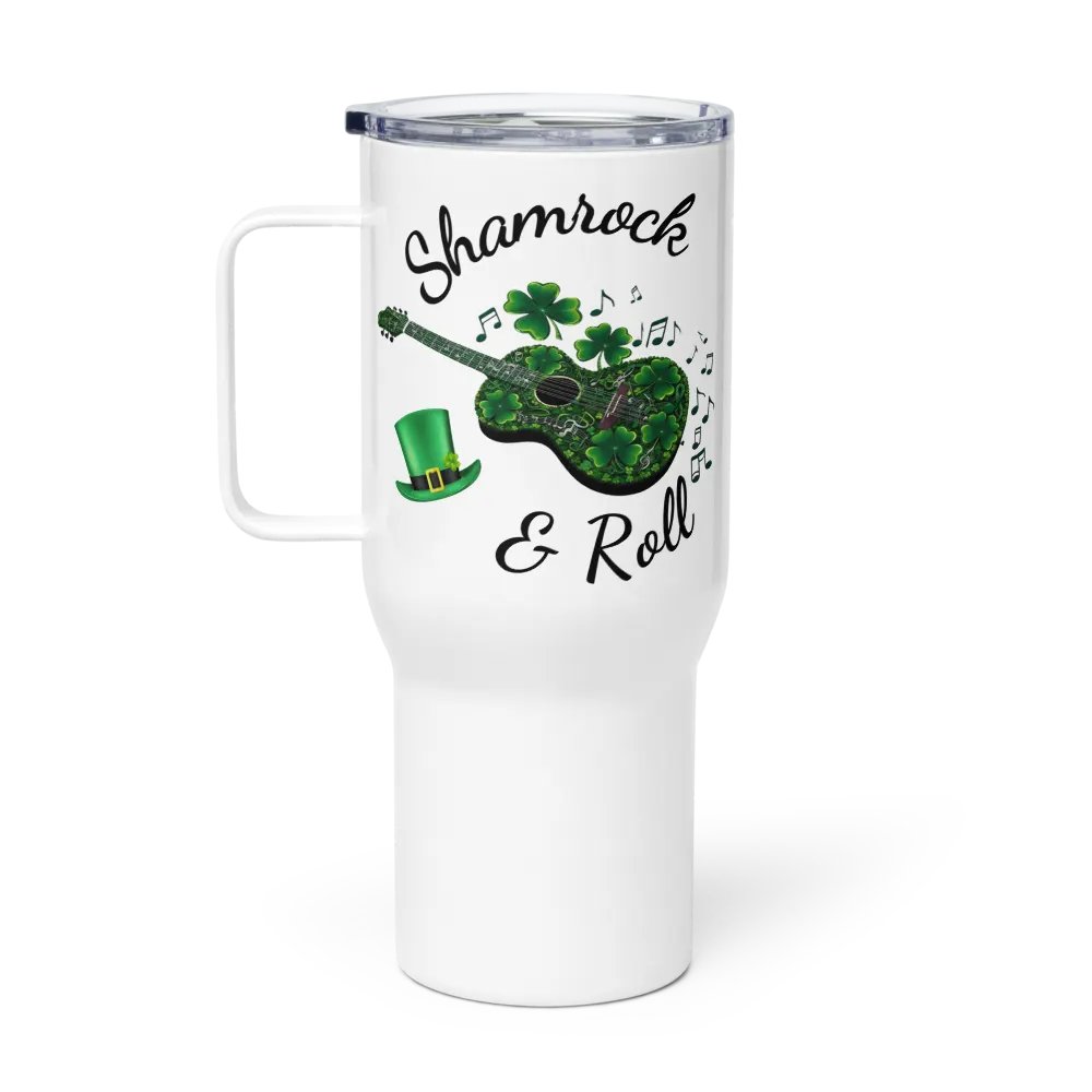 Shamrock & Roll Travel Mug product image (4)