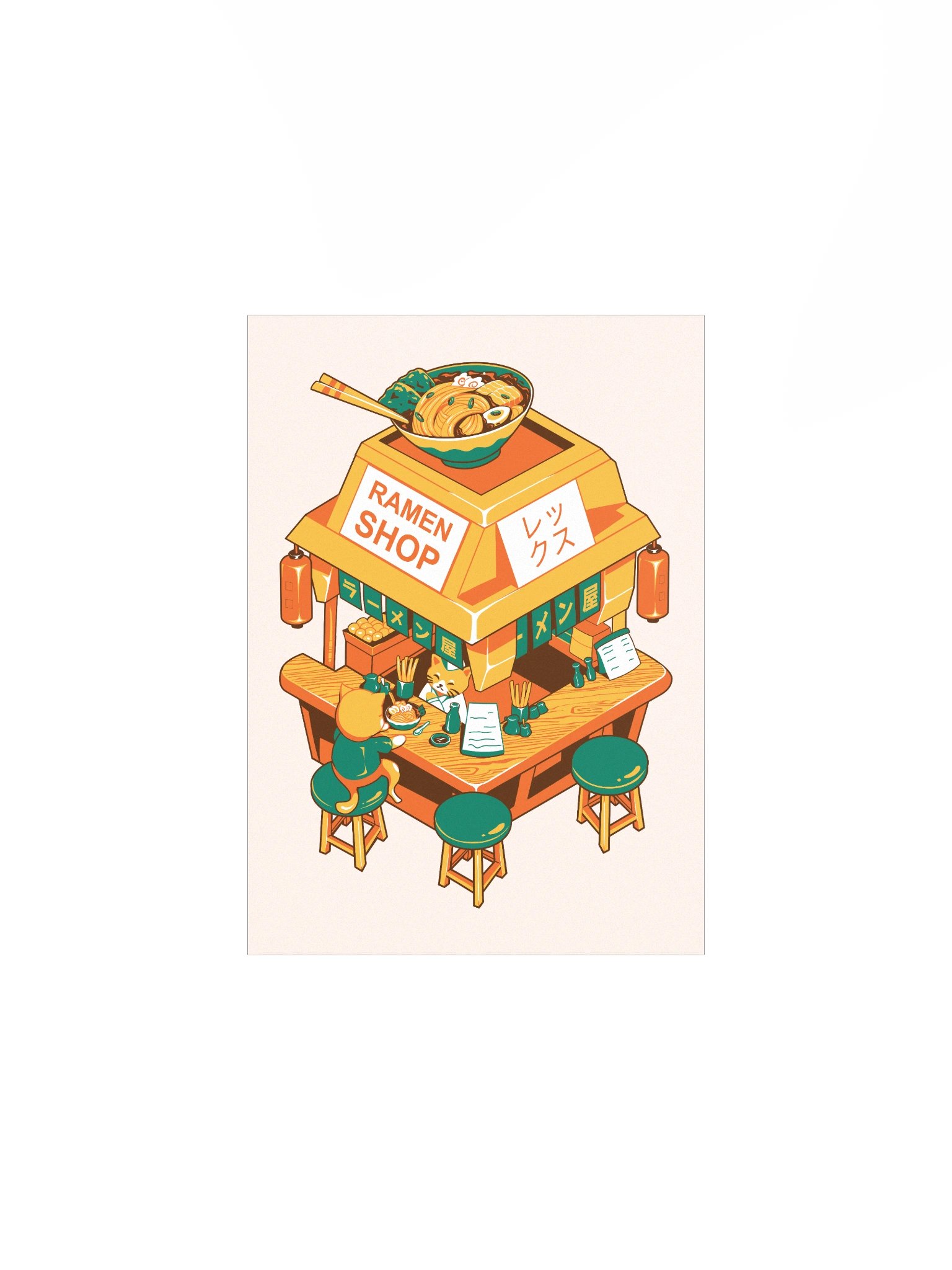 Poster – Keyboard Switch × Japanese Ramen Store product image (5)